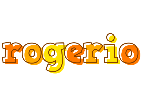 Rogerio desert logo