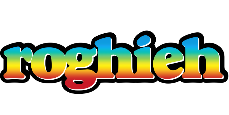 Roghieh color logo