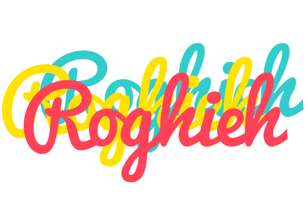 Roghieh disco logo