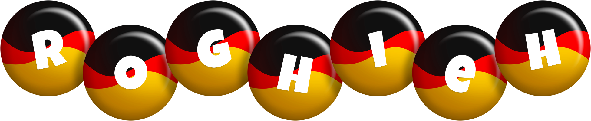 Roghieh german logo