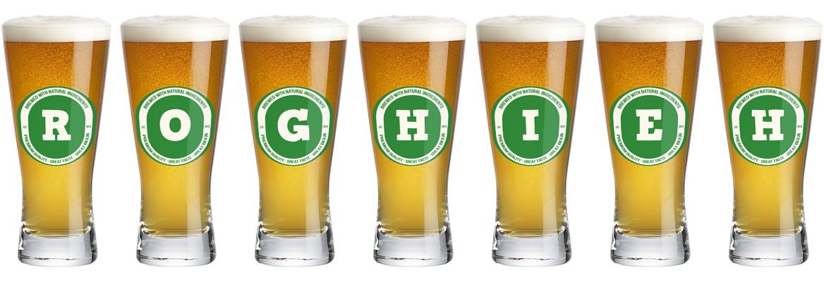 Roghieh lager logo