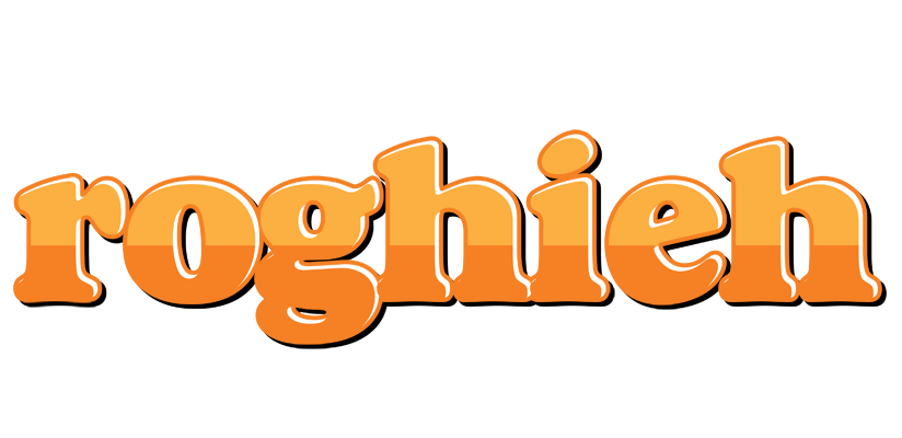 Roghieh orange logo