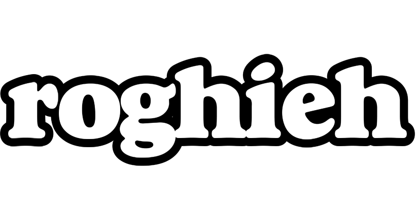Roghieh panda logo
