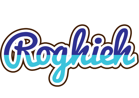 Roghieh raining logo