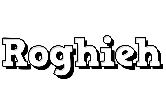 Roghieh snowing logo