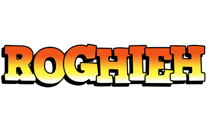 Roghieh sunset logo