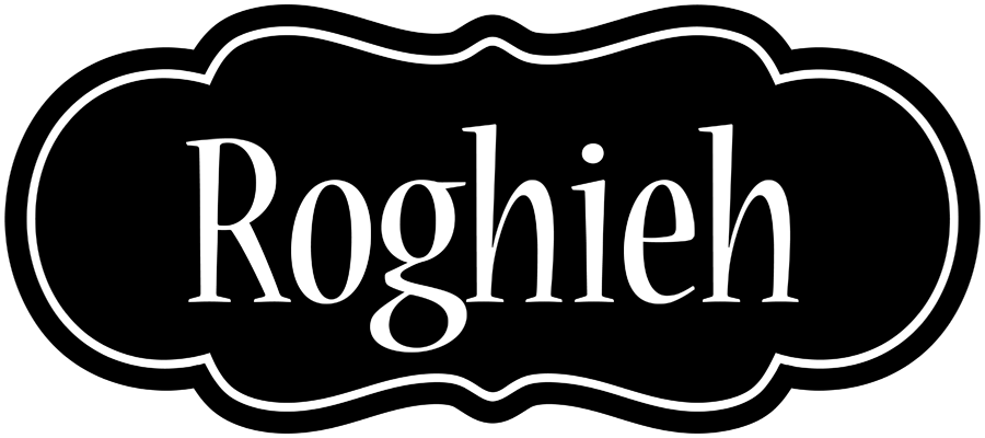 Roghieh welcome logo