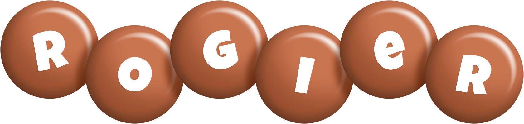 Rogier candy-brown logo