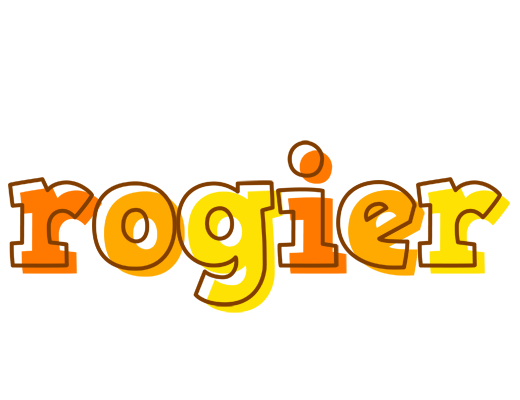 Rogier desert logo