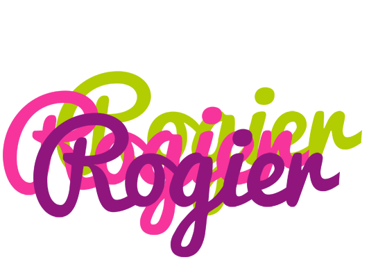 Rogier flowers logo