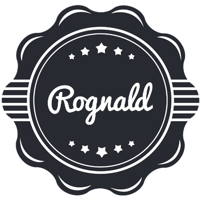 Rognald badge logo