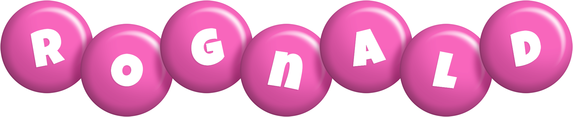 Rognald candy-pink logo
