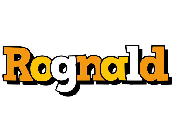 Rognald cartoon logo