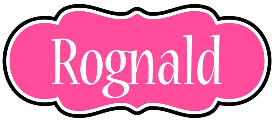 Rognald invitation logo