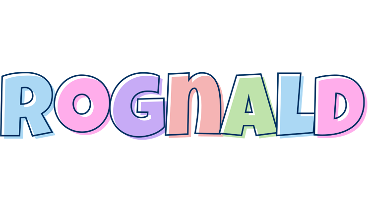 Rognald pastel logo