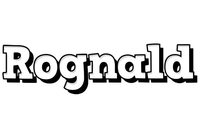 Rognald snowing logo