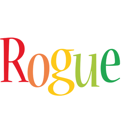 Rogue birthday logo
