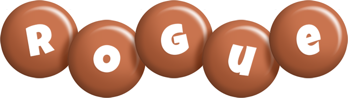 Rogue candy-brown logo