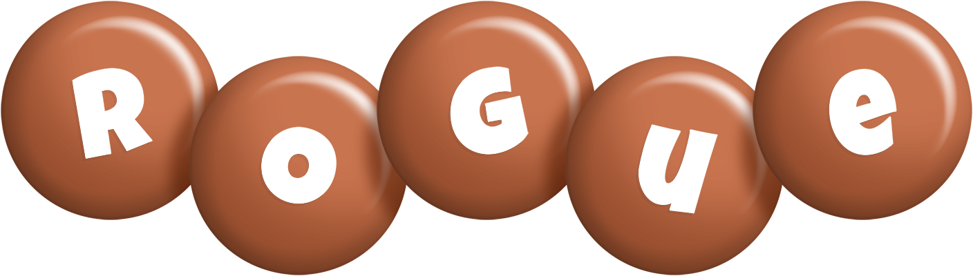 Rogue candy-brown logo