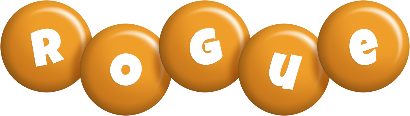 Rogue candy-orange logo