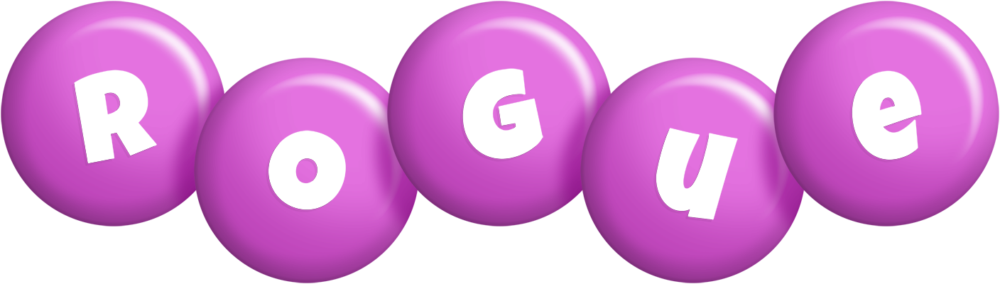 Rogue candy-purple logo