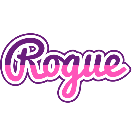 Rogue cheerful logo