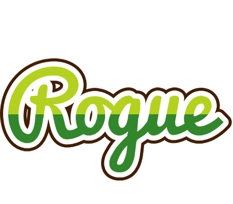 Rogue golfing logo