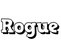 Rogue snowing logo