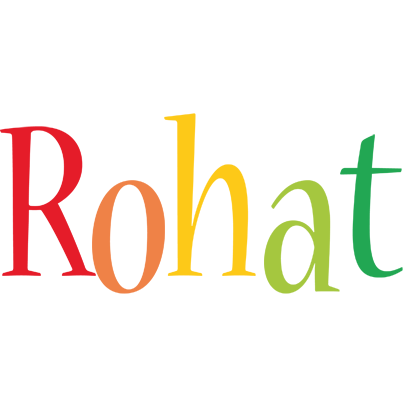 Rohat birthday logo