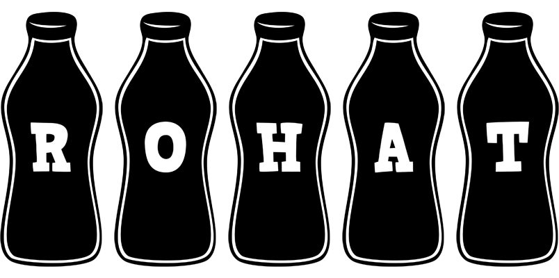 Rohat bottle logo