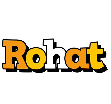 Rohat cartoon logo