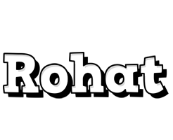 Rohat snowing logo