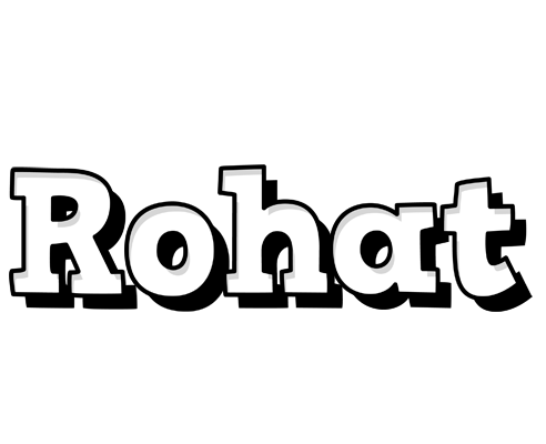 Rohat snowing logo