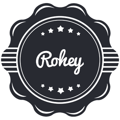 Rohey badge logo