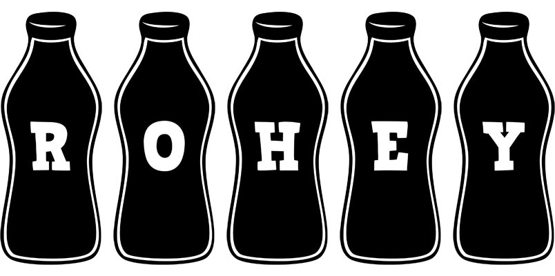 Rohey bottle logo