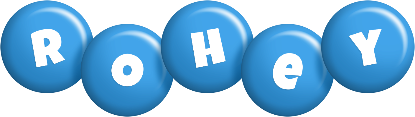 Rohey candy-blue logo