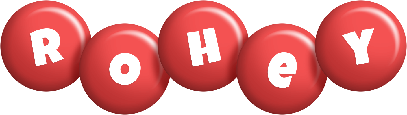 Rohey candy-red logo