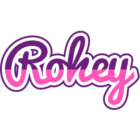 Rohey cheerful logo
