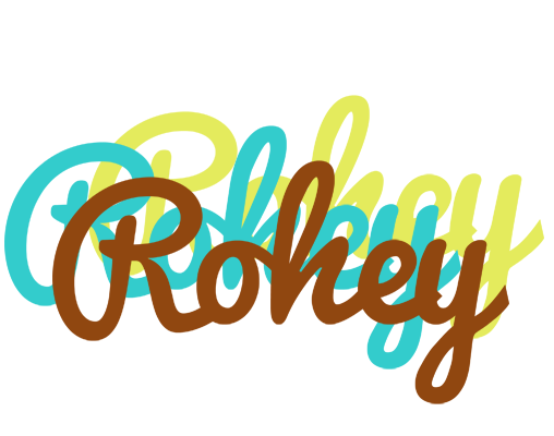Rohey cupcake logo