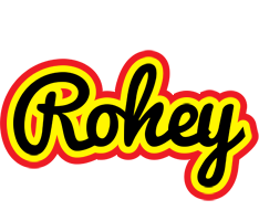 Rohey flaming logo