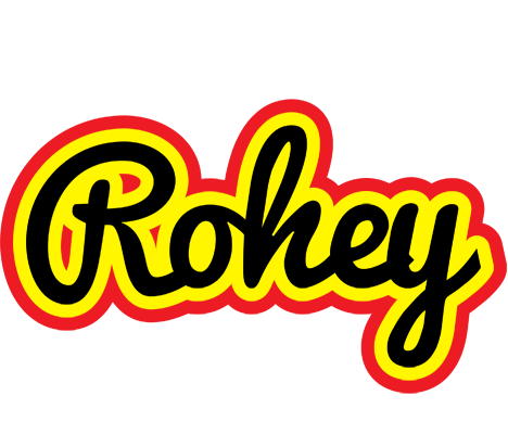Rohey flaming logo