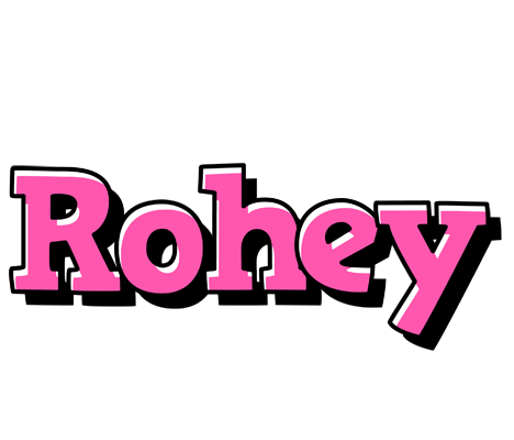 Rohey girlish logo