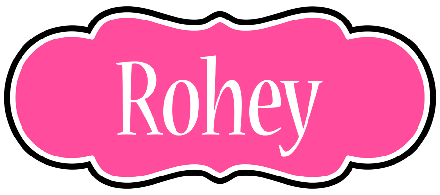Rohey invitation logo
