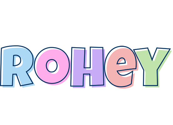 Rohey pastel logo