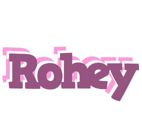 Rohey relaxing logo