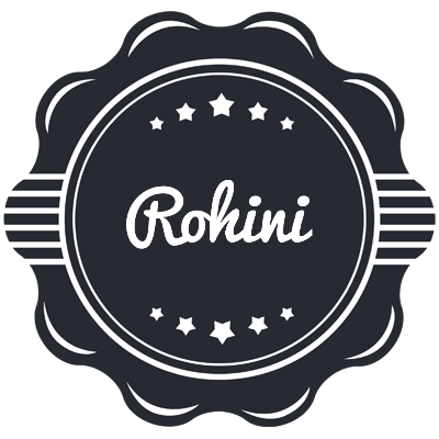 Rohini badge logo