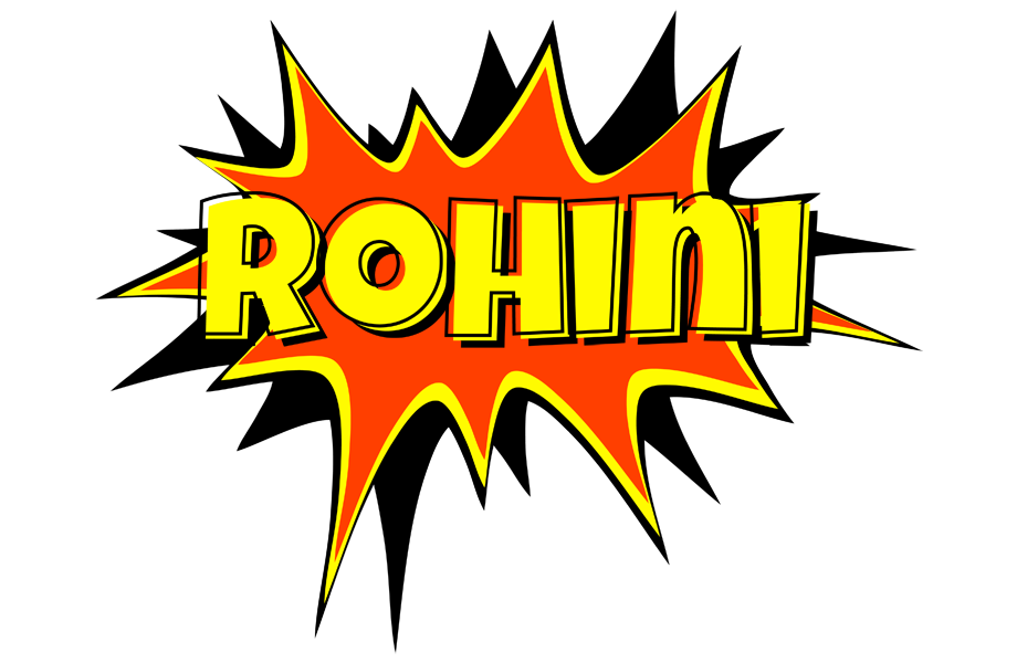 Rohini bazinga logo
