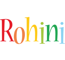 Rohini birthday logo