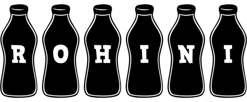 Rohini bottle logo