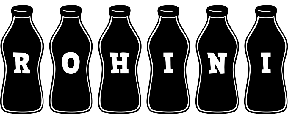 Rohini bottle logo